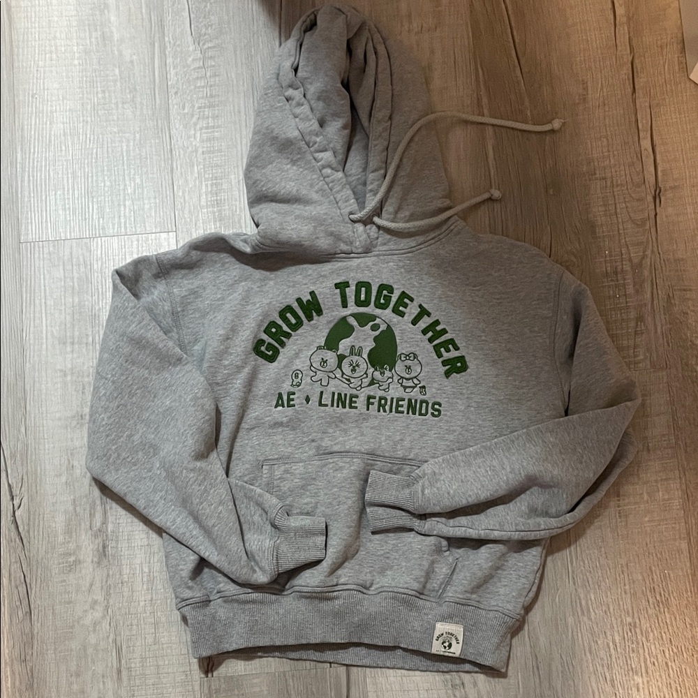 American Eagle Outfitters Heather Gray Sweatshirt